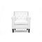 Baxton Studio Thalassa White Modern Arm Chair 85-4325 - alternate 1